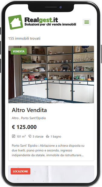 Lista di immobili - Realgest for WordPress
