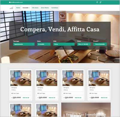Template Magellano per Sito Agenzia Immobiliare